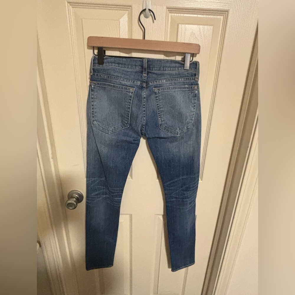 rag & bone Dre Relaxed Slim Jeans 90s ripped and worn denim - Picture 3 of 7